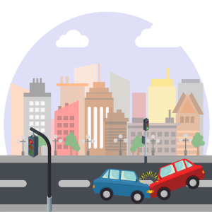 car-accident cartoon 