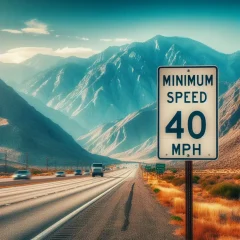 California Minimum Speed Law