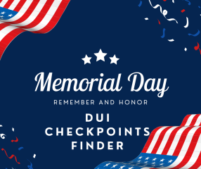 Memorial Day 2024 DUI Checkpoint
