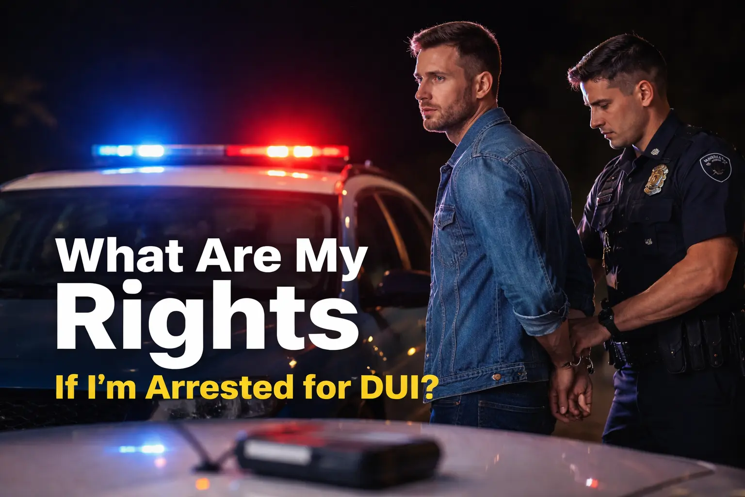 What Are My Rights If I Am Arrested for DUI?