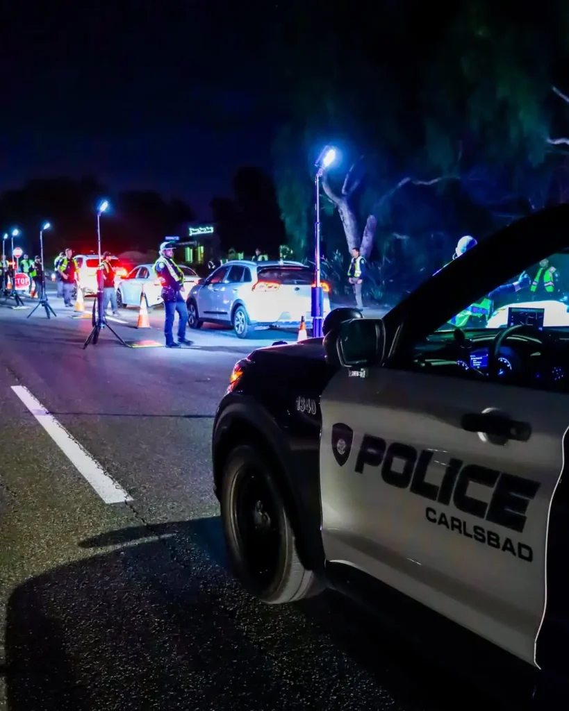 San Diego 1 DUI Checkpoints by Carlsbad Police