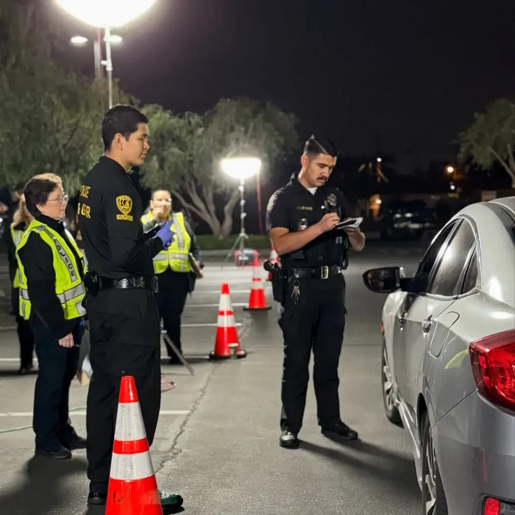 RPD Traffic Bureau DUI Checkpoint