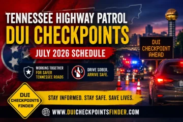 DUI checkpoints ahead Tennessee safety alert